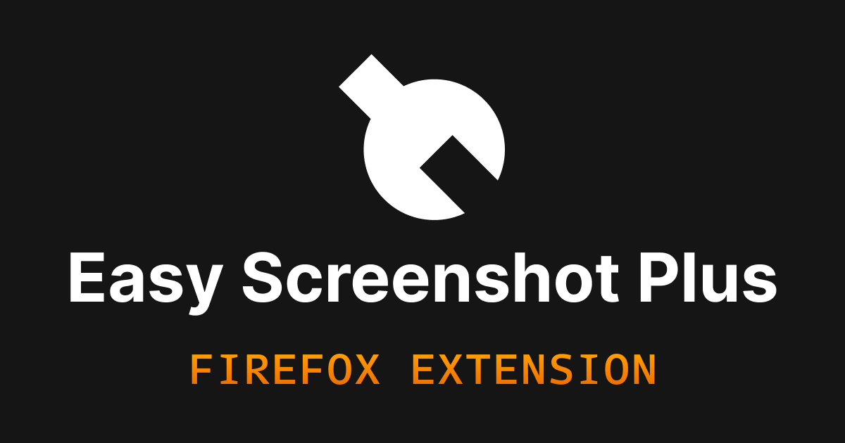The Easy Screenshot Plus Firefox extension annotating a web page